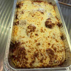 Chicken Parmigiana for an Italian catering order at Joe&rsquo;s Pizza Italian Cuisine & Bar