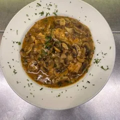 Chicken Marsala with Angel Hair Pasta