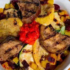 Greek Salad with Grilled Chicken