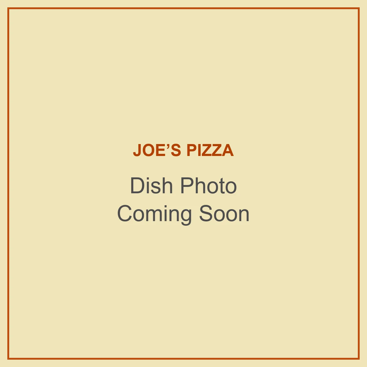 Photo coming soon for White Pizza